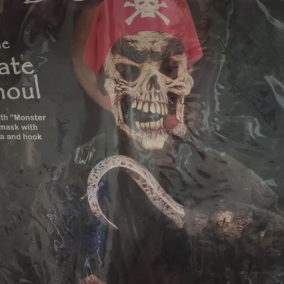 NEW- THE PIRATE GHOUL Adult Men Large Creepez Costume Cinema Secrets Halloween - Picture 3 of 9